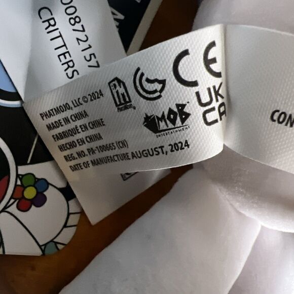 Original Poppy Playtime Smiling Critters 8” White‎ Craftycorn Licensed Plush NWT - Picture 8 of 10